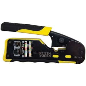Klein Tools Pass-Thru Modular Wire Crimper/Stripper/Cutter for $50