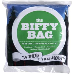 Biffy Bag Disposable Toilet 3-Pack for $9