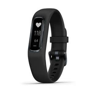 Garmin Vivosmart 4 Activity and Fitness Tracker with Pulse Ox and Heart Rate Monitor Midnight for $120