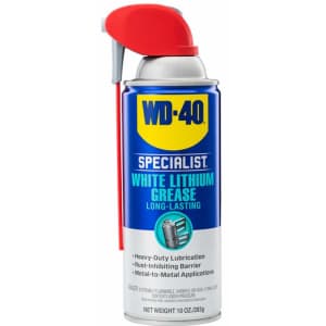 WD-40 Specialist 10-oz. Protective White Lithium Grease for $7