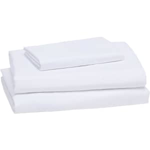 Amazon Basics 3-Piece Deep Pocket Sheet Sets: Twin from $10, Full from $14, Queen from $14
