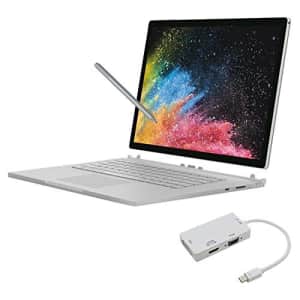 Microsoft Surface Book 2 15 Inch 1TB i7 16GB RAM Bundle (1.9GHz i7 Up to 4.2GHz, 3240 x 2160 for $1,390