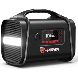 G-Power 556.8Wh Portable Power Station for $225