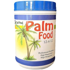 Carl Pool 12-4-12 Palm Food 4-lbs. Container for $17 Carl Pool 12-4-12 Palm Food 4-lbs. Container for $17