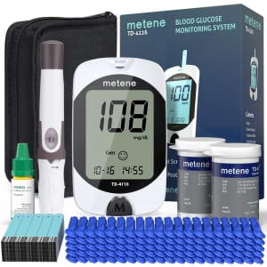 Metene Blood Glucose Monitor Kit: $20.99 Metene Blood Glucose Monitor Kit: $20.99