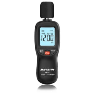 Meterk LCD Digital Sound Level Meter for $14 Meterk LCD Digital Sound Level Meter for $14