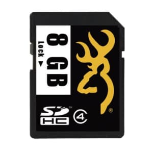 Browning Trail Camera 8 GB SD Card for $18