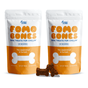 Sunday Scaries CBD Fomo Bones for Dogs 2-Pack for $29