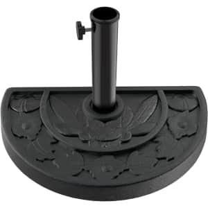 Pure Garden Half Round Umbrella Base for $35