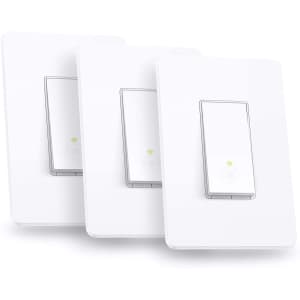 TP-Link Kasa Smart WiFi Light Switch 3-Pack for $35