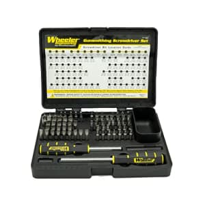 Wheeler Engineering 72-Piece Screwdriver Set with 2 Screwdriver Handles, Bits, and Storage Case for for $60