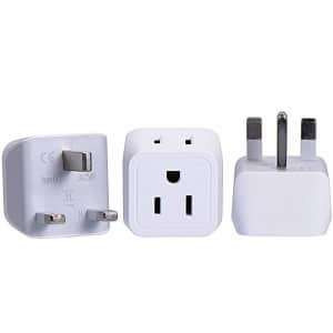 Ceptics International Travel Adapter 3-Pack for $7 Ceptics International Travel Adapter 3-Pack for $7