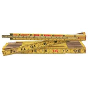 Lufkin Crescent 8-Foot Red End Wood Slide Rule for $19