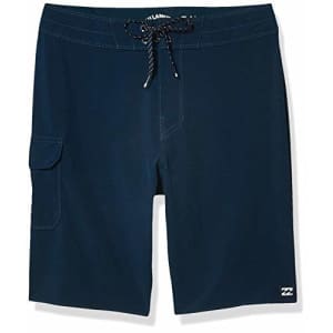 Billabong mens Classic 4-way Stretch Boardshort, 20 Inch Outseam Board Shorts, Navy, 28 US for $25
