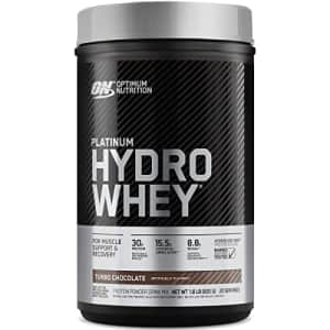 Optimum Nutrition Platinum Hydrowhey Protein Powder, 100% Hydrolyzed Whey Protein Isolate Powder, for $55