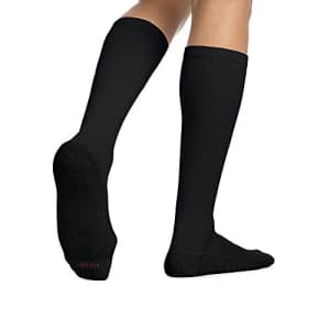 Hanes ComfortBlend Over-the-Calf Crew Socks 12-Pack for $24