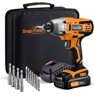 SnapFresh 20V 1/4" Impact Driver Kit for $49 SnapFresh 20V 1/4" Impact Driver Kit for $49