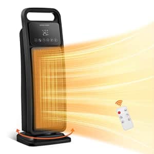 Space Heater for Indoor Use - Air Choice 3s Fast-heating 1500W/1000W Portable Quiet 60 Oscillating for $70