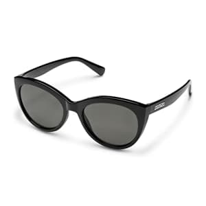 Suncloud Cityscape - Polarized Sunglasses - for Men & Women - Black + Polarized Gray Green Lenses for $55 Suncloud Cityscape - Polarized Sunglasses - for Men & Women - Black + Polarized Gray Green Lenses for $55