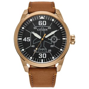 Citizen Eco-Drive Avion Weekender 45mm Men's Watch for $102