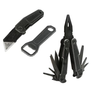 Hyper Tough 3-Piece Multi Tool & Knife Set for $10