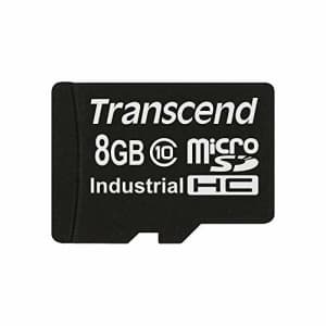 Transcend TS8GUSDC10I 8 GB MicroSD High Capacity (microSDHC) - 1 Card for $16