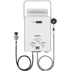 Vivohome 1.6GPM 6L Propane Gas Portable Tankless Water Heater. The next best we could see is $100.