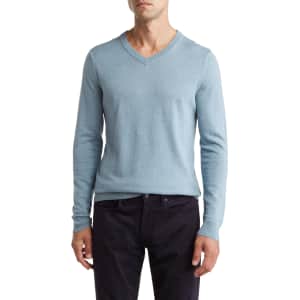 14th & Union Men's Cotton Cashmere Blend Sweater for $15
