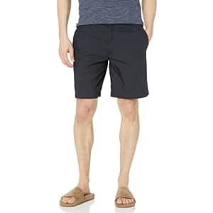A|X ARMANI EXCHANGE Men's Woven Cotton Side Stripe Chino Shorts, Deep Navy, 40 for $72