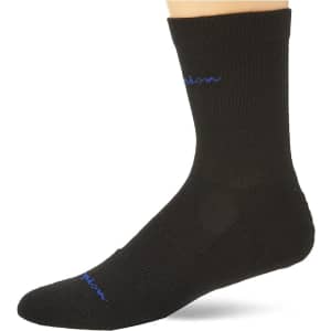 Champion Men's Graduated Compression Mid-Crew Socks 3-Pair Pack for $12