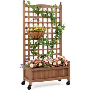 Easyfashion 50" H Raised Garden Bed for $84 Easyfashion 50" H Raised Garden Bed for $84