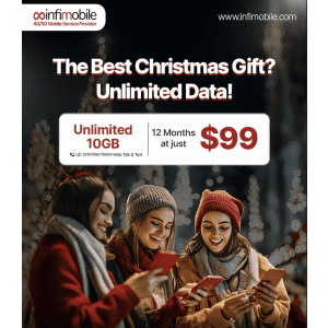 A Christmas Deal You Can't Miss — 12 Months for $99!: 10GB for 12 months for $99 A Christmas Deal You Can't Miss — 12 Months for $99!: 10GB for 12 months for $99