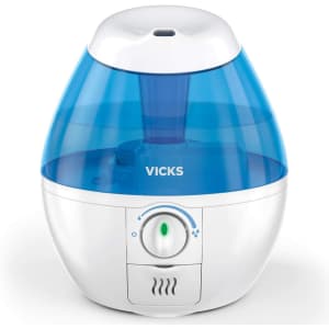 Vicks Mini Filter-Free Cool Mist Humidifier for $23 Vicks Mini Filter-Free Cool Mist Humidifier for $23