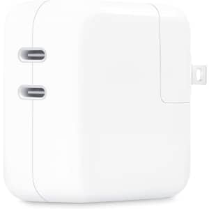 Apple 35W Dual USB-C Port Power Adapter for $59