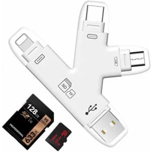 YiKaiEn 4-in-1 SD SDHC Card Reader for $11 YiKaiEn 4-in-1 SD SDHC Card Reader for $11