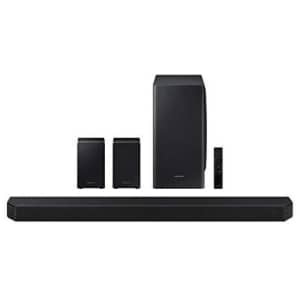 Samsung 9.1.4-Channel Bluetooth Sound Bar w/ Wireless Subwoofer & Surround Speakers for $935 Samsung 9.1.4-Channel Bluetooth Sound Bar w/ Wireless Subwoofer & Surround Speakers for $935