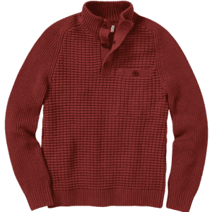 Duluth Trading Co. Men's Burly Retirement Button Mock for $33