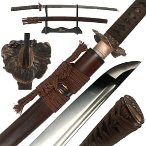 Dtyes Handmade Japanese Samurai Katana Sword for $65