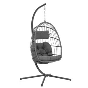 Wicker Swing Patio Egg Chair for $176