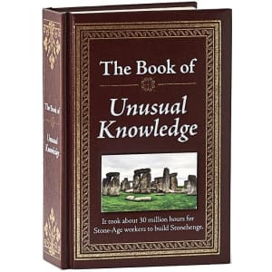 The Book of Unusual Knowledge for $10