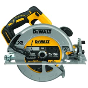 DeWalt 20V MAX 7-1/4" Cordless Circular Saw for $199