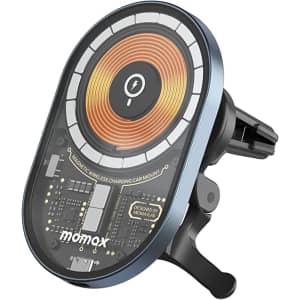 Momax Q.Mag Mount 3 15W Magnetic Wireless Charging Car Mount for $22