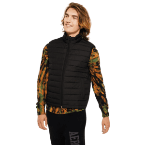 Aeropostale Men's Lightweight Quilted Puffer Vest for $15