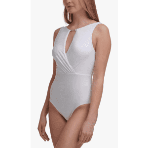 Calvin Klein Women's Tummy Control One-Piece Swimsuit from $13