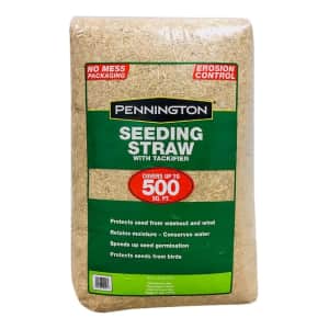 Pennington Seeding Straw 80-Sq. Ft. Bag for $13.98 w/ purchase of 4+
