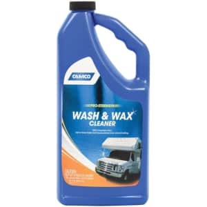 Camco Pro-Strength Wash and Wax 32-oz. Bottle for $7