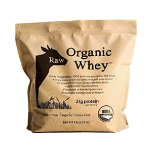 Raw Organic Gluten-Free Whey Protein Powder 5-lbs. Bag for $70