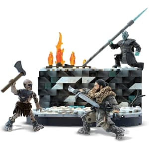 Mega Construx Game of Thrones White Walker Battle for $15