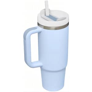 40-oz. Insulated Tumbler w/ Straw for $13