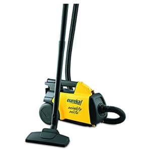Eureka 3670G Lightweight Mighty Mite Canister Vacuum, 9A Motor, 8.2 lb, Yellow for $60